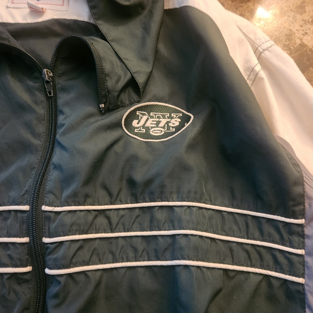 Vintage Sports Illustrated New York Jets Windbreaker Men’s 2XL - Picture 3 of 11